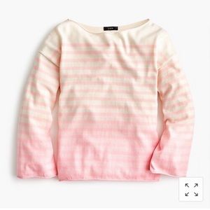 2/$35 J.Crew Dip-Dye Stripe Sweater